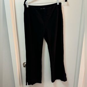 Eileen Fisher Classic Black Cropped Pants